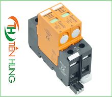 BỘ CHỐNG SÉT LAN TRUYỀN ĐƯỜNG NGUỒN 2 PHA LOẠI II, 280V/40kA DÒNG VPU WEIDMULLER - SURGE VOLTAGE ARRESTER TYPE II VPU WEIDMULLER - 1352620000 - VPU II 2 R 280V/40KA - ĐẠI LÝ WEIDERMULLER