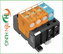 BỘ CẮT LỌC SÉT ĐƯỜNG NGUỒN 4 PHA LOẠI II, 280V/40kA DÒNG VPU WEIDMULLER - SURGE VOLTAGE ARRESTER TYPE II VPU WEIDMULLER - 1352670000 - VPU II 3+1 R 280V/40KA - ĐẠI LÝ WEIDMULLER