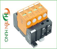 BỘ CẮT LỌC SÉT ĐƯỜNG NGUỒN 4 PHA LOẠI II, 280V/40kA DÒNG VPU WEIDMULLER - SURGE VOLTAGE ARRESTER TYPE II VPU WEIDMULLER - 1352690000 - VPU II 4 R 280V/40KA - ĐẠI LÝ WEIDMULLER