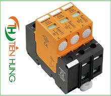 BỘ CẮT LỌC SÉT ĐƯỜNG NGUỒN 3 PHA LOẠI II, 280V/40kA DÒNG VPU WEIDMULLER - SURGE VOLTAGE ARRESTER TYPE II VPU WEIDMULLER - 1352700000 - VPU II 3 280V/40KA - ĐẠI LÝ WEIDMULLER