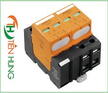 BỘ CẮT LỌC SÉT ĐƯỜNG NGUỒN 2 PHA LOẠI I, 280V/25kA DÒNG VPU WEIDMULLER - SURGE VOLTAGE ARRESTER TYPE I VPU WEIDMULLER - 1351640000 - VPU I 2 LCF 280V/25KA - ĐẠI LÝ WEIDMULLER NAM