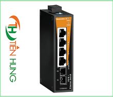 BỘ CHUYỂN ĐỔI MẠNG WEIDMULLER 4 CỔNG RJ45 LOẠI UNMANAGED 1286550000 - IE-SW-BL05T-4TX-1SC, INDUSTRIAL ETHERNET SWITCH 4 PORTS RJ45 UNMANAGED 1240890000 - IE-SW-BL05-4TX-1SC, WEIDMULLER VIET NAM