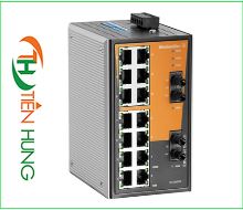 BỘ SWITCH MẠNG WEIDMULLER 14 CỔNG RJ45, 2 CỔNG QUANG (FIBER OPTIC) 1286620000 - IE-SW-VL16T-14TX-2ST, INDUSTRIAL ETHERNET SWITCH 14 PORTS RJ45 1286620000 - IE-SW-VL16T-14TX-2ST