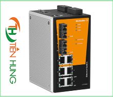 BỘ MANAGED SWITCH MẠNG  6 RJ45, 2 CỔNG QUANG ST(FIBER OPTIC) WEIDMULLER 1241080000 - IE-SW-PL08M-6TX-2ST, INDUSTRIAL ETHERNET MANAGED SWITCH 6 RJ45/ 2 FIBER OPTIC 1241080000 - IE-SW-PL08M-6TX-2ST