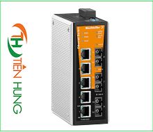 BỘ MANAGED SWITCH MẠNG  5 RJ45, 3 CỔNG QUANG SC(FIBER OPTIC) WEIDMULLER 1240970000 - IE-SW-VL08MT-5TX-3SC, INDUSTRIAL ETHERNET MANAGED SWITCH 5 RJ45/ 3 FIBER OPTIC 1240970000 - IE-SW-VL08MT-5TX-3SC